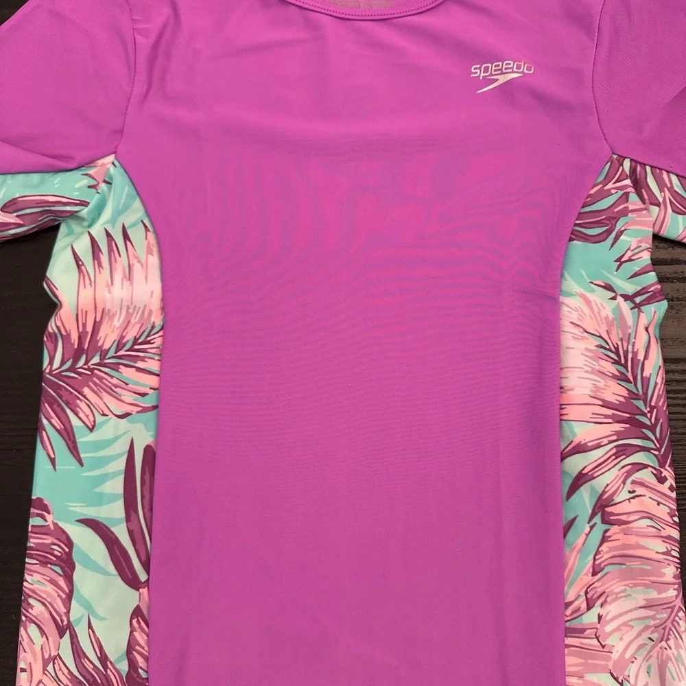 Speedo Girls Rashguards New Set Small - Picture 3 of 4
